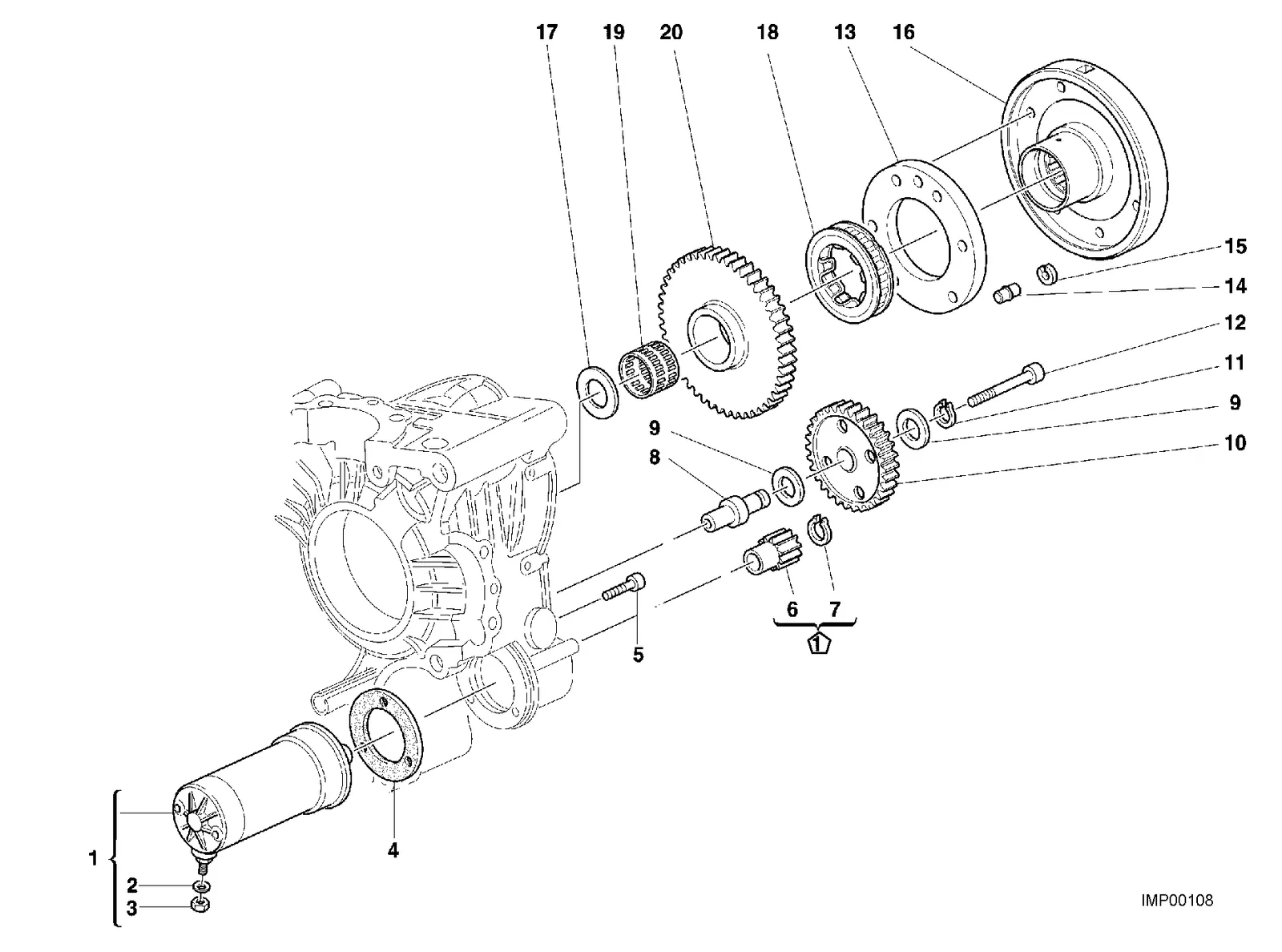 GERADOR - MOTOR DE PARTIDA