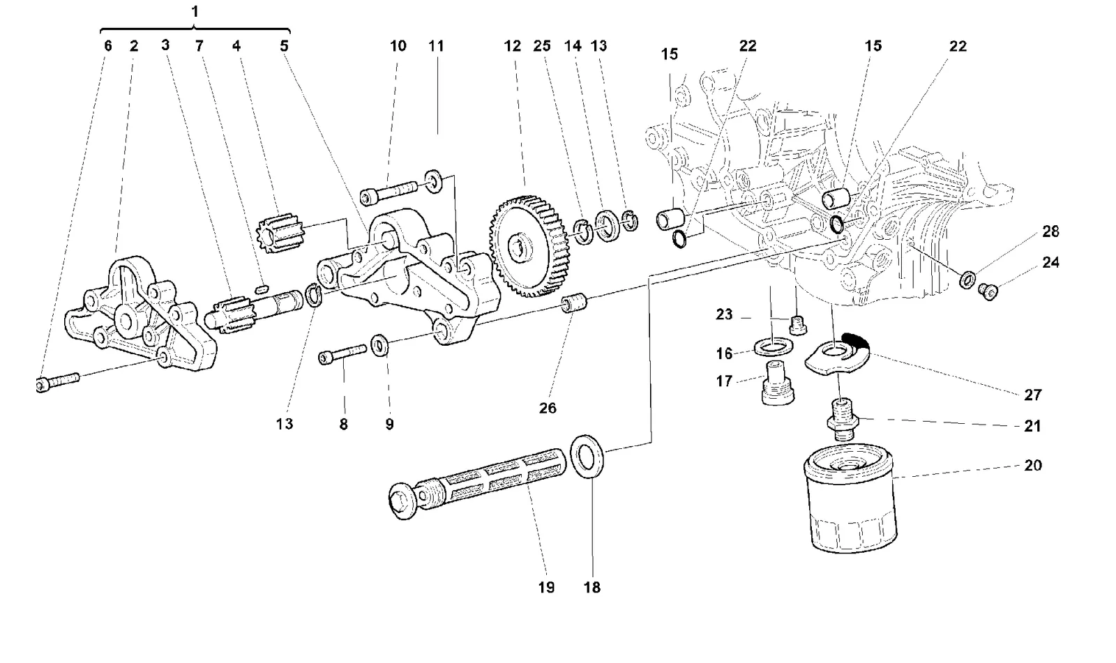 BOMBA DE ÓLEO - FILTROS