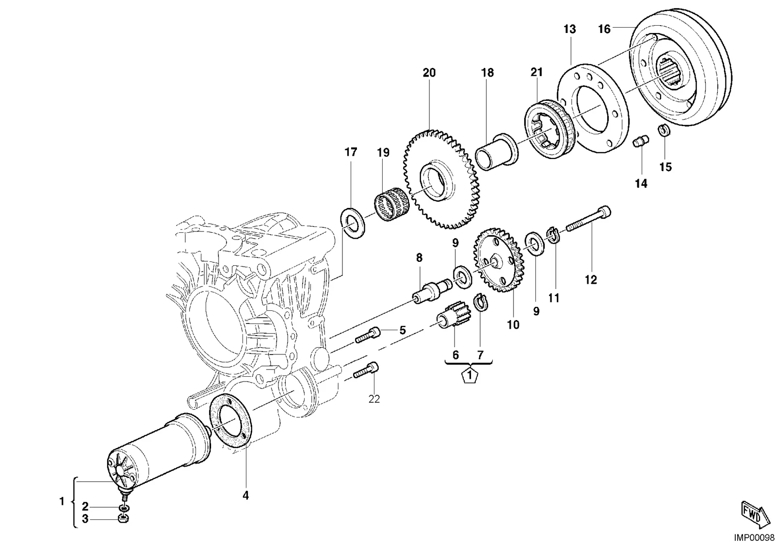 GERADOR - MOTOR DE PARTIDA