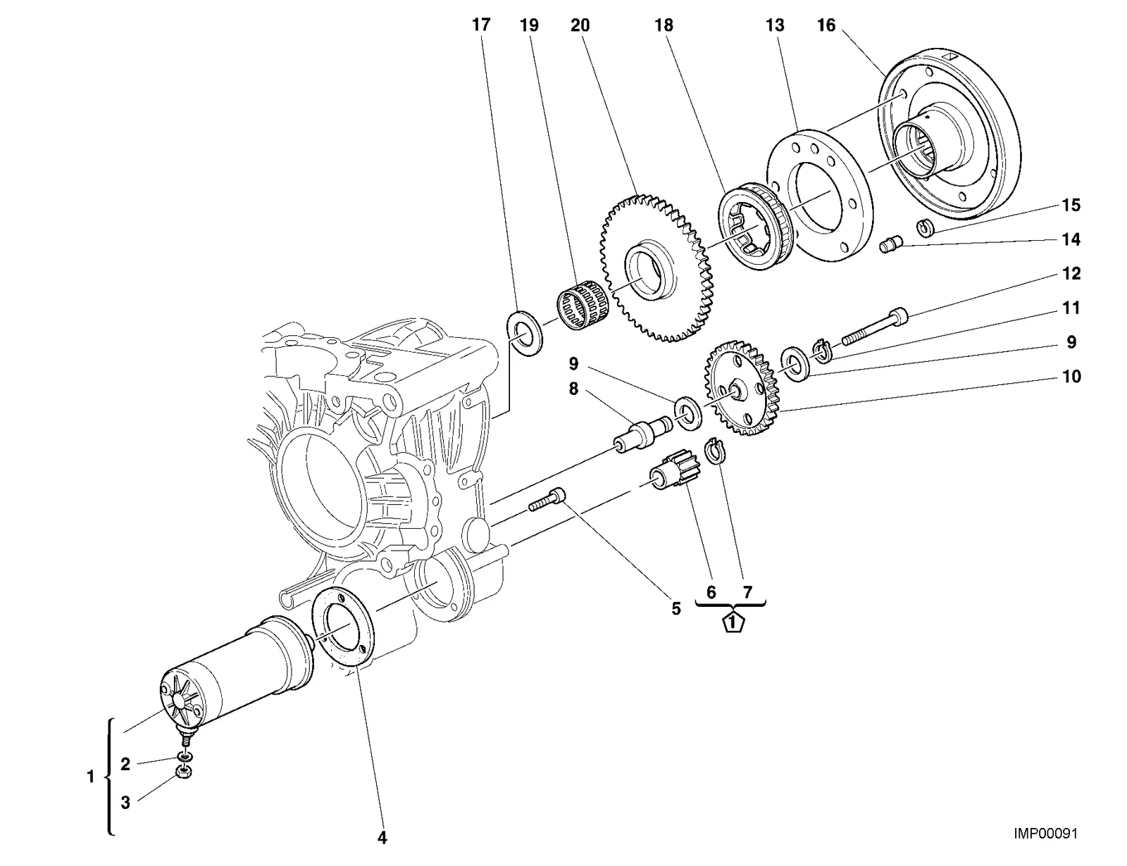 GERADOR - MOTOR DE PARTIDA