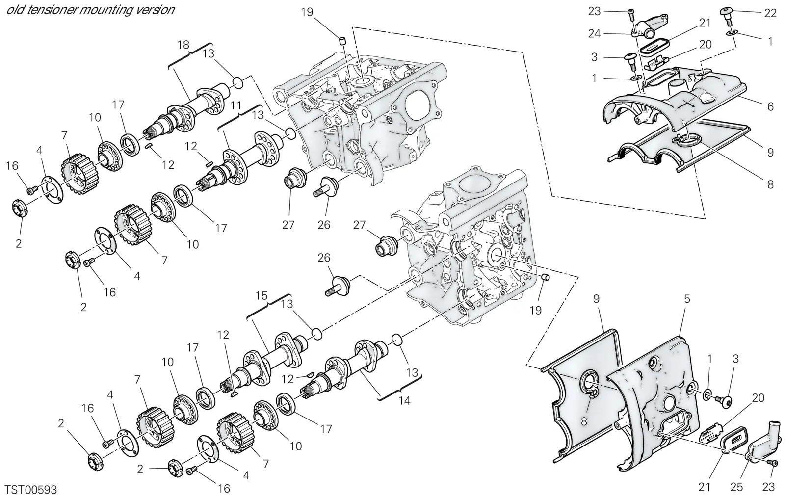 CYLINDER CABEÇOTE : DISTRIBUIÇÃO SYSTEM