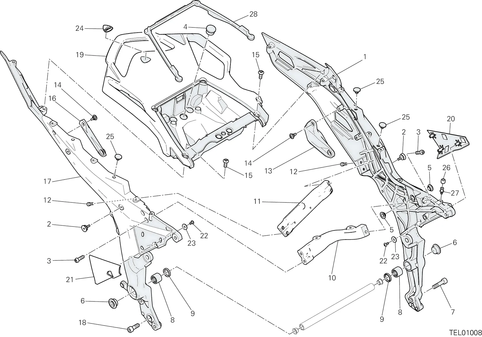 SUBCHASSI TRASEIRO
