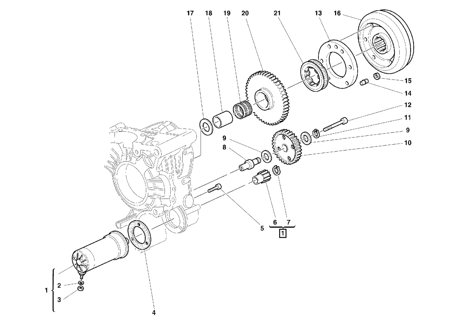 GERADOR - MOTOR DE PARTIDA