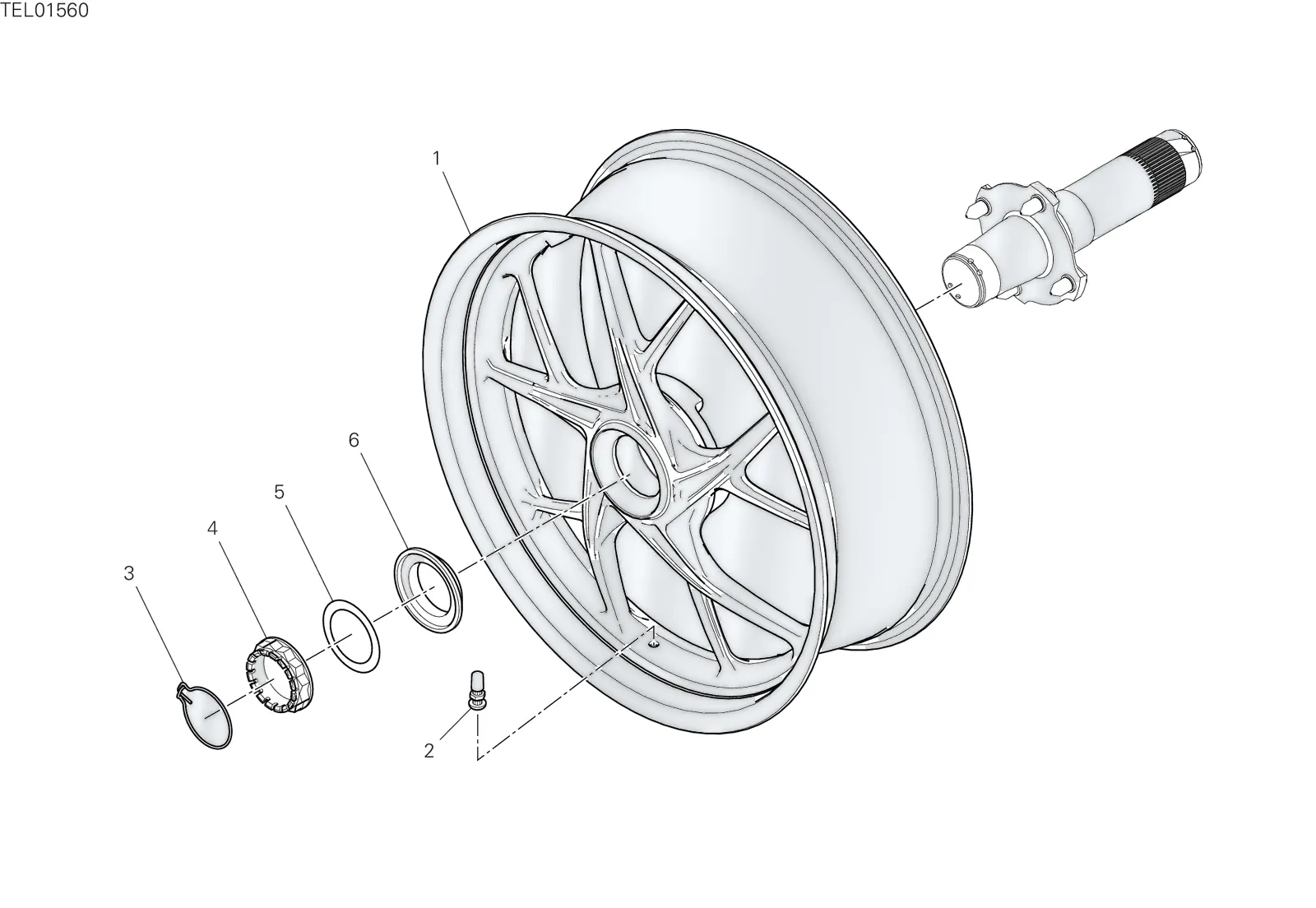 RODA TRASEIRA