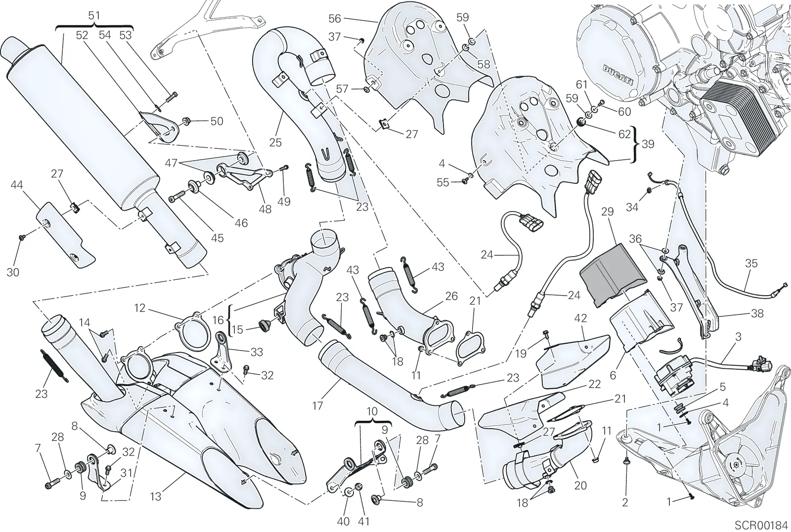 EXHAUST SYSTEM (JAP)