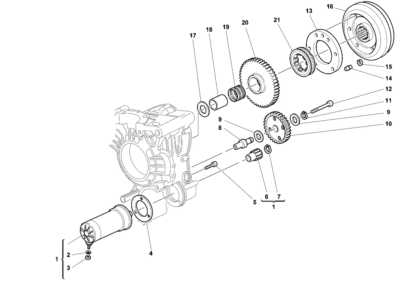GERADOR - MOTOR DE PARTIDA
