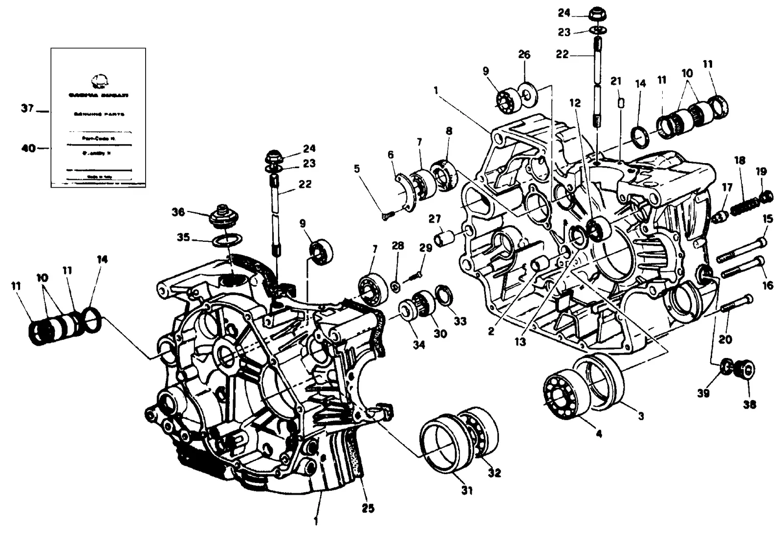 CÁRTER DO MOTOR