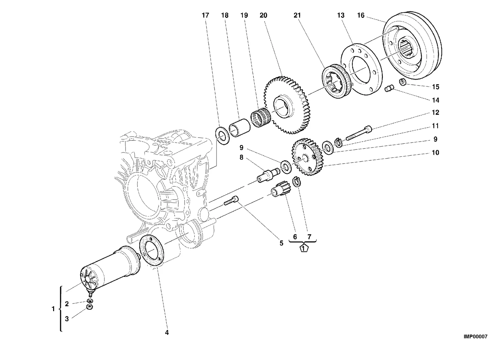 GERADOR - MOTOR DE PARTIDA
